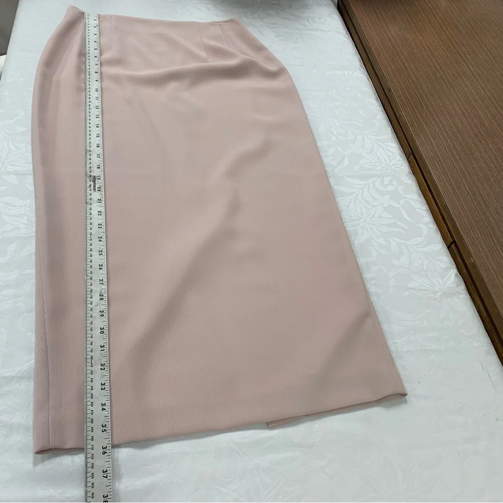 Dusty Pink Maxi Pencil Skirt for Cocktail